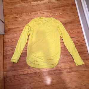 Yellow T-shirt Top Athleta xs